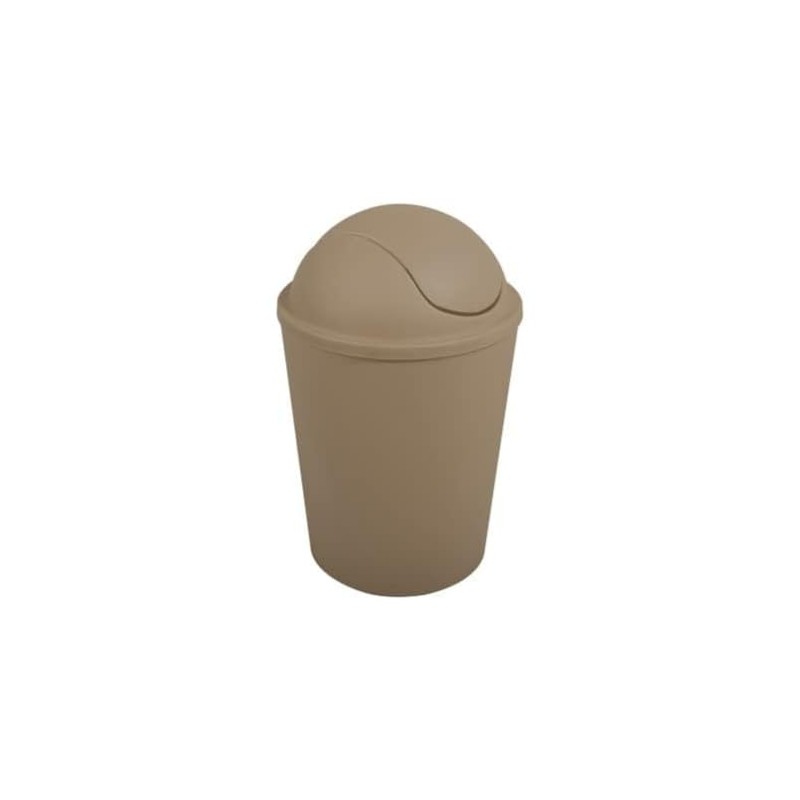 MSV AKO Rubbish Bin 5.5 L with Hinged Lid Mole