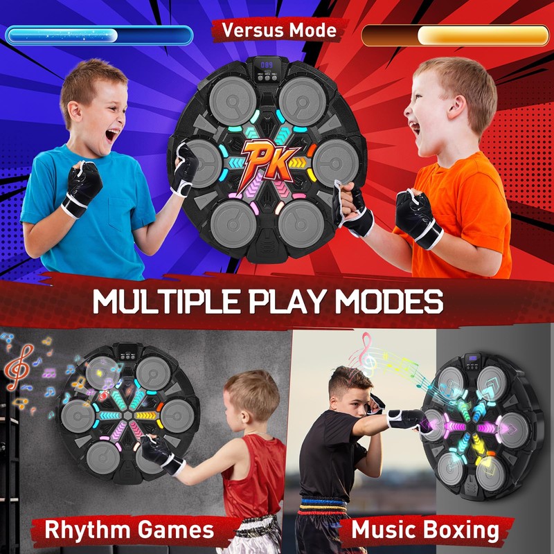 Esnowlee 2025 Music Boxing Machine for Adults and Kids, Smart