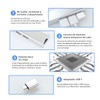 (con Adaptador USB C) 4 En 1 Adaptador USB Ethernet,