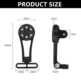 DEFIYEAR for Garmin Bicylce Front Mount, Out Front Mount for Garmin Edge, Premium Bike Computer Mount, Compatible for GoPro Action Cameras Bike Lights, Easy Installation for Road and MTB Bikes
