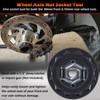 Bonbo Front Rear Wheel Axle Nut Socket Tool for Ducati