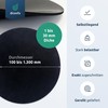 diconfa Round Rubber Mat SBR Diameter: 0.1 m to 1.3