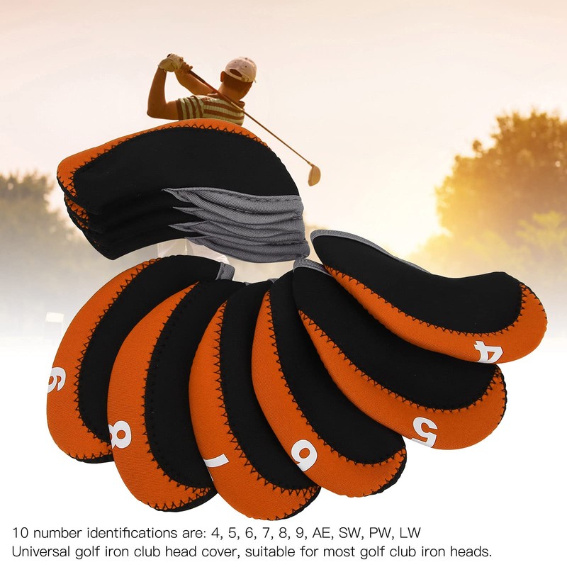 keshow Irons Club Head Covers, Convenient Easy to Distinguish Ball