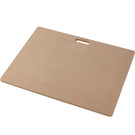 CALPALMY Clay Wedging Board with Convenient Built-in Handle - 24 x 18" Portable Clay Board for Ceramics, Clay Crafts, and Pottery - Sturdy 9mm Thickness MDF Tote Board for Clay Art Enthusiasts