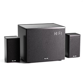 IBALL·BOX 2.1 Computer Speakers with Subwoofer, PC Speakers for Desktop with Deep Bass, Bluetooth USB Optical Gaming Sound System for Monitor and Laptop