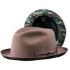 Levine Hats Men's 100% Wool Camo Bottom Fedora Hat (as1,