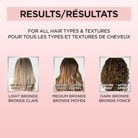 L'Oreal Paris Le Color Gloss One Step Brillo tonificante para el cabello en la ducha, neutraliza el latón, acondiciona y aumenta el brillo, bronceado 
