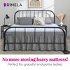 RIMELA Grey Bed Skirts with Split Corners Queen Size 18