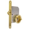bricoleva.it Sliding Door Lock Set Round Rosette with Key Handle