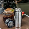 Boundless Voyage Ti3014D 280 ml Titanium Vacuum Flask Insulated Bottle