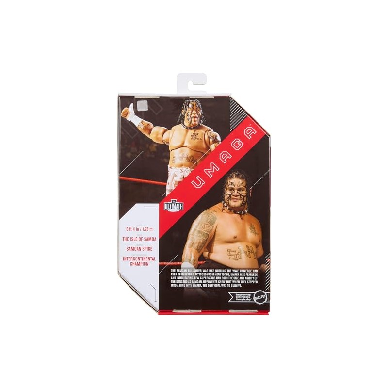 Mattel WWE Ultimate Edition Umaga Figura de acción