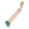 40mm Silicone Seam Roller Dual Use Brass Wheel Wood Handle
