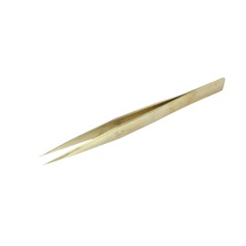 PARUU® AA Brass Tweezer Anti Magnetic for Jewelers, watch & clock repair ST24