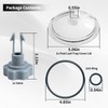 SF80110-1 Leaf Trap Cover Lid 5 inch Have O-Ring &