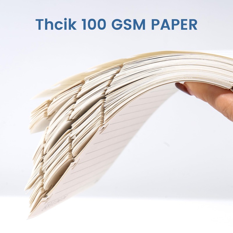 Yoment Discbound Lined Refills for 6.1 x 8.3 Hardcover Notebook,