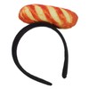 Healeved Novelty Festival Bread Headband Comfortable Soft Material Food Design
