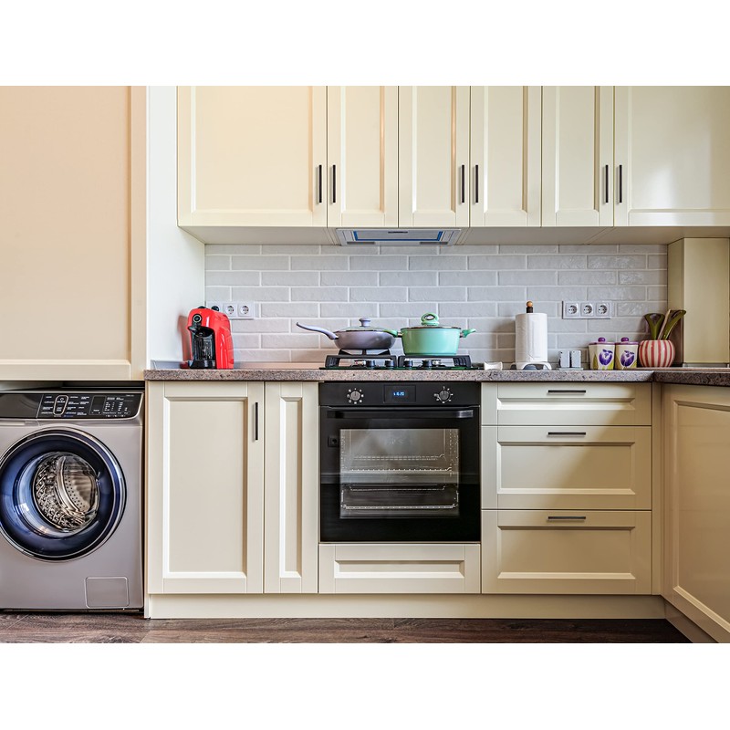 Ravinte 15 Pack Solid 5 Inch Kitchen Square Cabinet Handles