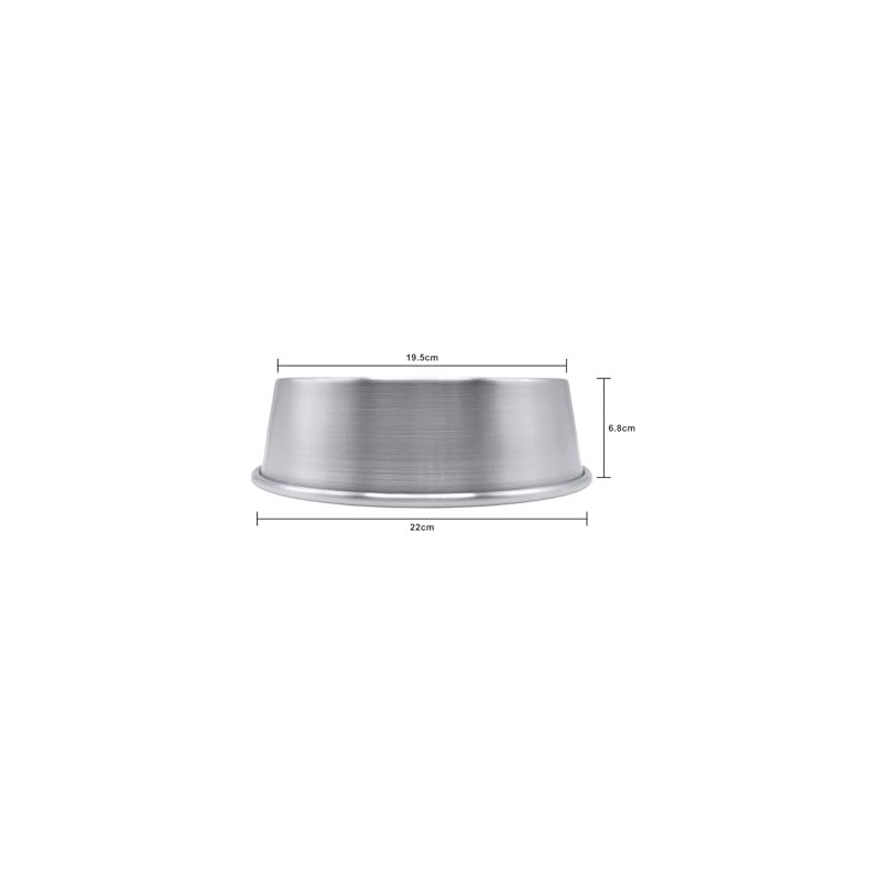 Set de 3 Moldes Para Pastel Redondo 20,22 y 24