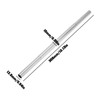 ECSiNG 3Pcs Stainless Steel Golf Club Extensions Tail Eextension Rod