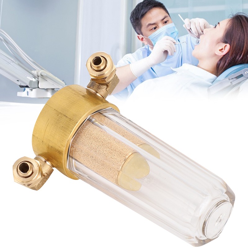 Dental Water Filter Copper Water Filter with Connectors Dental Chair