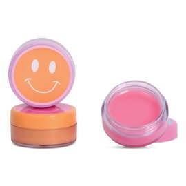 iscream Choose Happy Smiley Face Scented Classic Pot Style Set of 3 Lip Balms