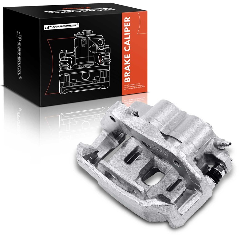 A-Premium Disc Brake Caliper Assembly with Bracket Compatible with Select