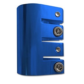 ZINC High Impact Aluminium Quad Clamp - Blue