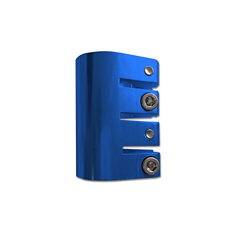 ZINC High Impact Aluminium Quad Clamp - Blue