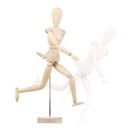 Artists Wooden Manikin Blockhead Jointed Mannequin Drawing Mannequin Home Decoration Perfect for Drawing The Human Figure Artist Figure Doll Model Sketch Charcoal Posable Art Figure Manikin
