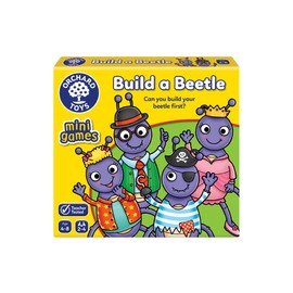 Orchard Toys Build A Beetle Mini Game, A Fun Colour And Matching Game, Perfect for Children Age 4-8, Kids Game, Party Gift, Educational Toy, Ideal Stocking Filler