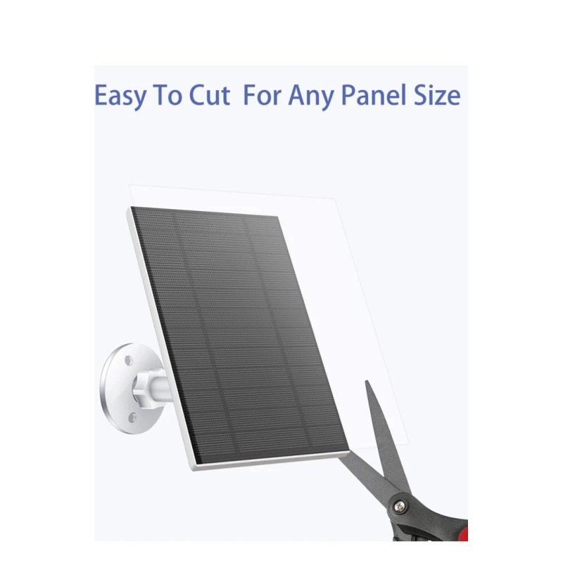 Yillia Solar Camera Outdoor Wireless Panel Protector, Solar Wireless Security