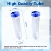 CryoKing 50ml Conical Centrifuge Tubes, 25Pcs Sterilisation Polypropylene Test Tubes,