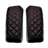 RI Saddlebag Lid Covers Microfiber Leather for 1993-2013 Harley Touring