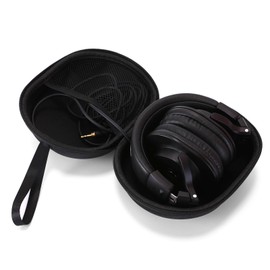 Ginsco Hard Shell Headphone Case for Foldable Over-Ear Headphones, Kids Stereo Headphones Noise Cancelling Headset Compatible with Skullcandy Crusher Evo/ANC 2, with BERIBES, with Beats Studio Pro