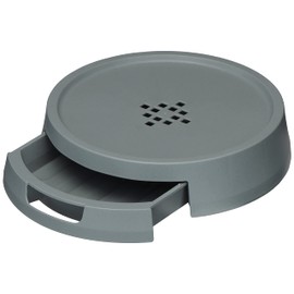 Appleware Tray Plate, Indoor Use, Drainage Pot Holder, Type 30, Dark Gray, Depth 11.8 x Width 11.8 x Height 2.7 inches (30 x 30 x 6.8 cm), Load Capacity: Approx. 44.1 lbs (20 kg), Potted Plate