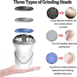 Foot Sanders for Feet, Foot Shaver for Dead Skin, Electric Foot File Callus Remover, Foot Scrubber Electric, Foot Sanders for Feet, Foot Pedicure Machine