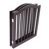 INTERNET'S BEST Arched Top Dog Gate | 3 Panel, 24"