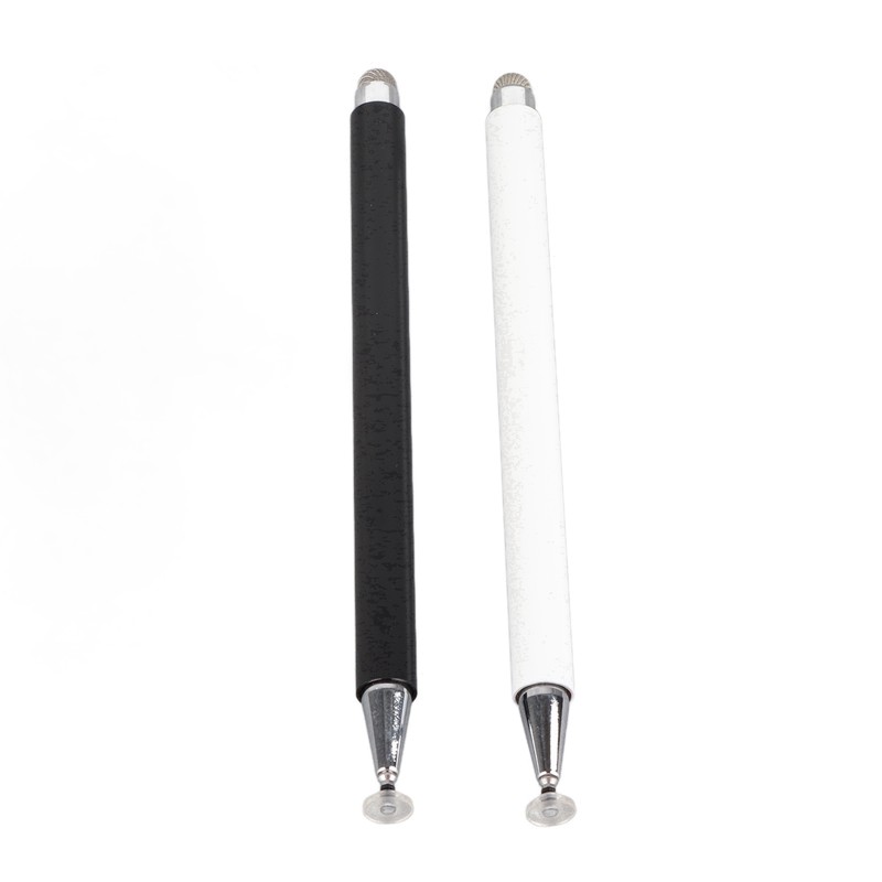 2pcs Stylus Black White Magnetic Suction Handwriting Stylus Universal Capacitive