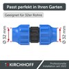 2XØ32 MM Polypropylene Plastic Pipe Connector Coupler Fitting Cold Water