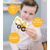 Curious Columbus Magnetic Objects and Letters. Set of 78 Foam
