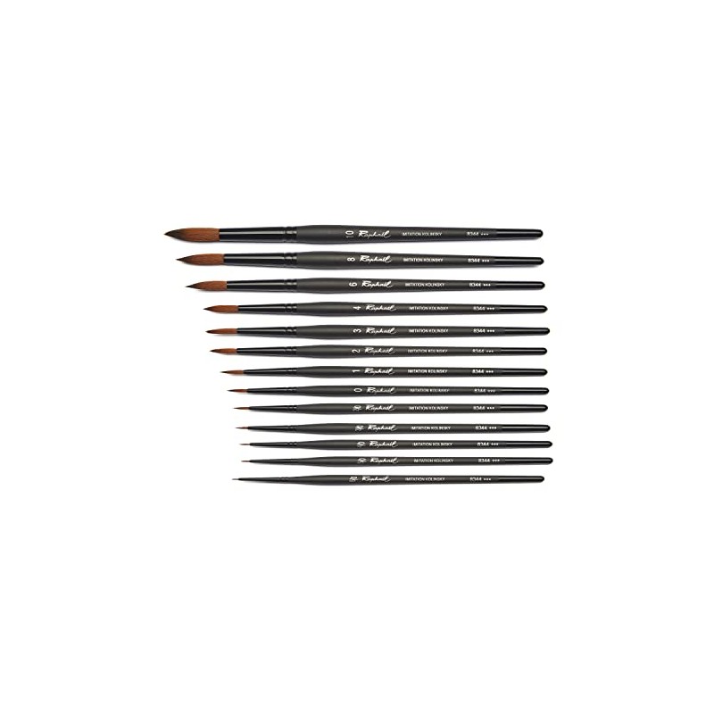 Raphael Stradivarius Round Medium Point Brush 8344#0