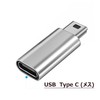 2 x USB C to Mini USB Adapter, SKZIRI USB