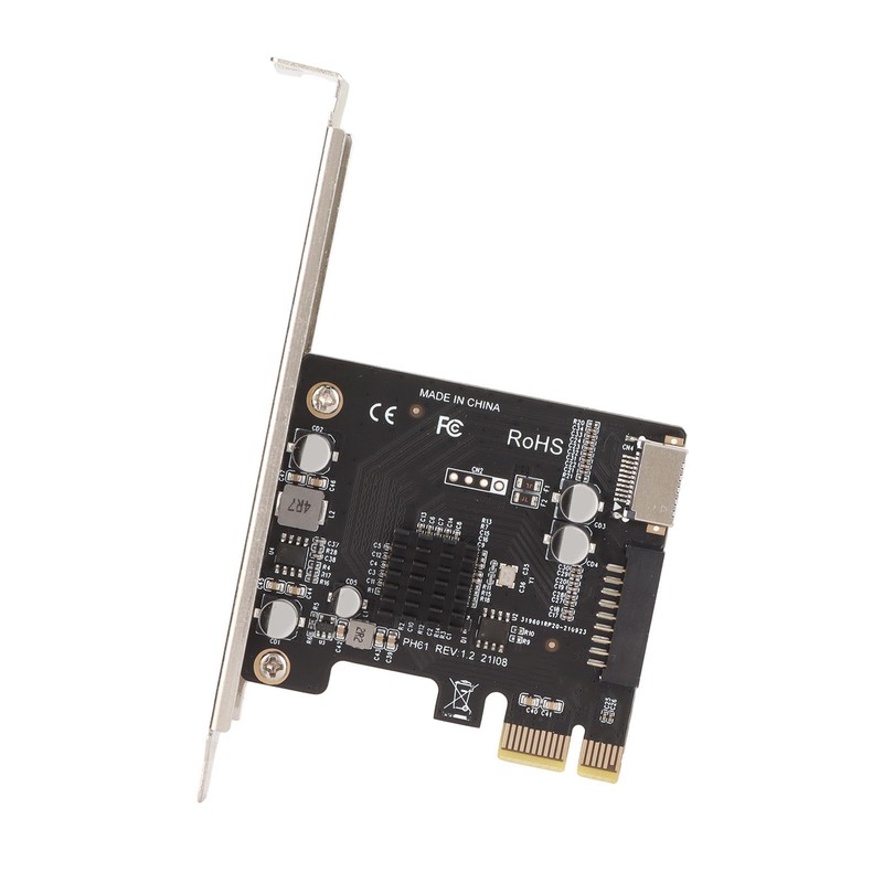 Expansion Card PCIE to USB 19Pin Good Conductivity One Piece