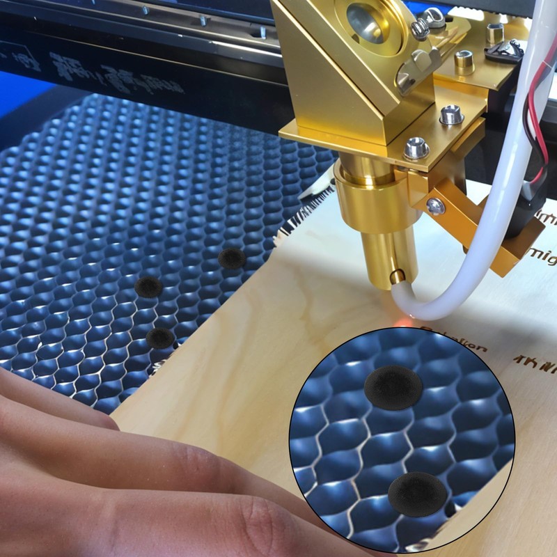 100 PCS Honeycomb Pins for Laser Cutting 7.5mm Honeycomb Laser