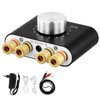 QWORK® Mini Amplifier Bluetooth, Digital Power Amplifier HiFi Stereo Amplifier