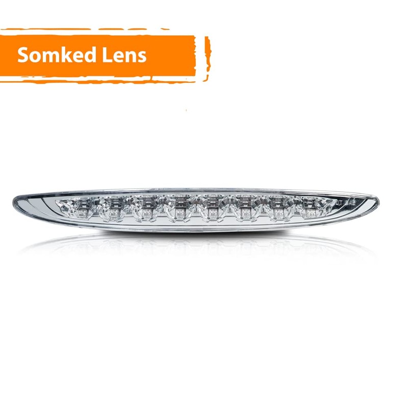 ADIIL Clear Lens Bright Red 8-LED 3rd Brake Stop Tail