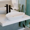Swiss Madison Bastille Vessel Sink, White