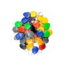 Waizmann.IDeaS® 1 x blue-white RFID 125 kHz transponder key fob