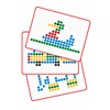 Beleduc 21050 Magnetic Game Colourful Children's Game Promotes Creativity, Multi-Coloured