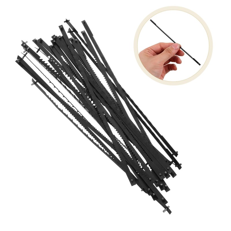 KONTONTY High Precision Hacksaw Blades Set 24pc for Woodworking Sturdy